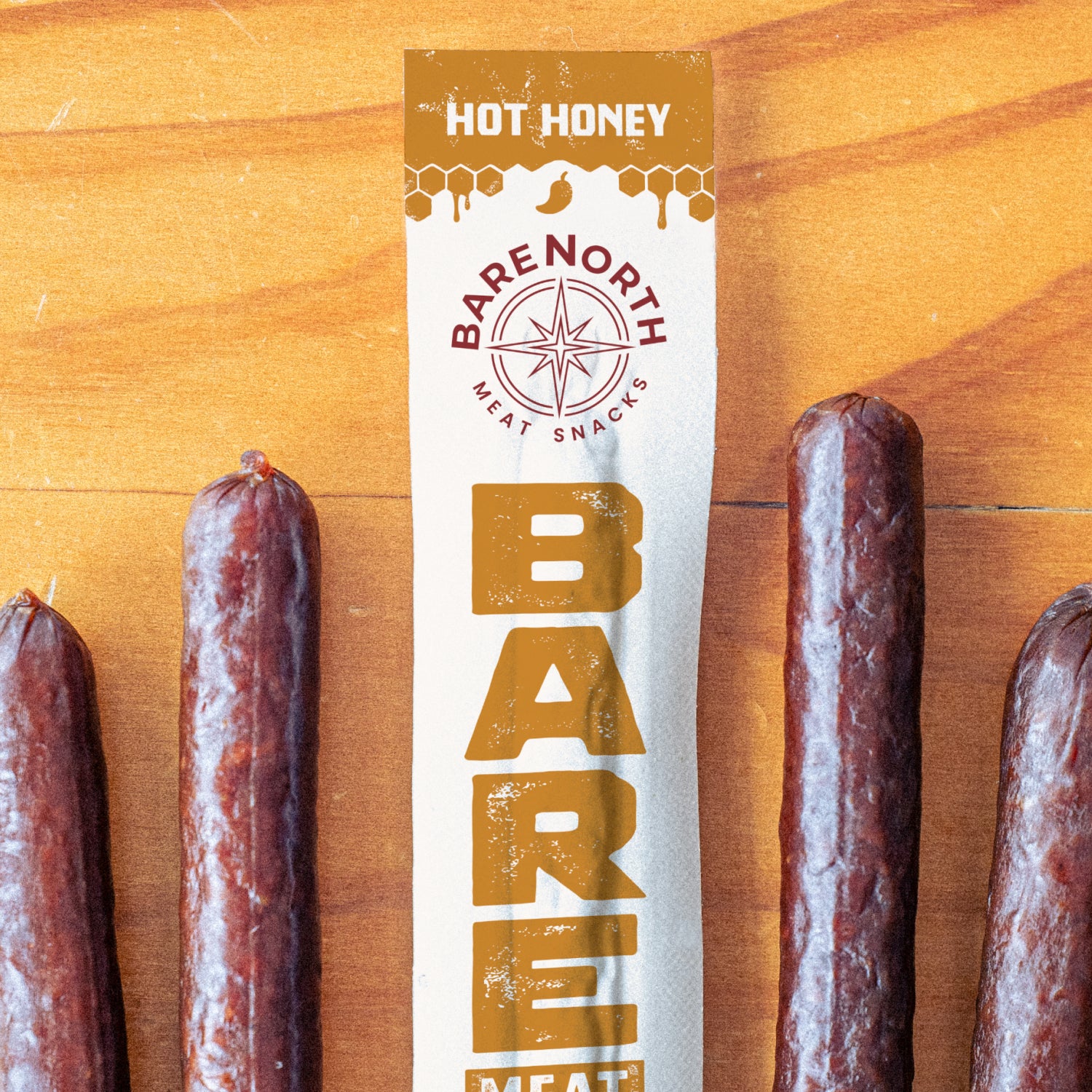 Hot Honey Beef Sticks
