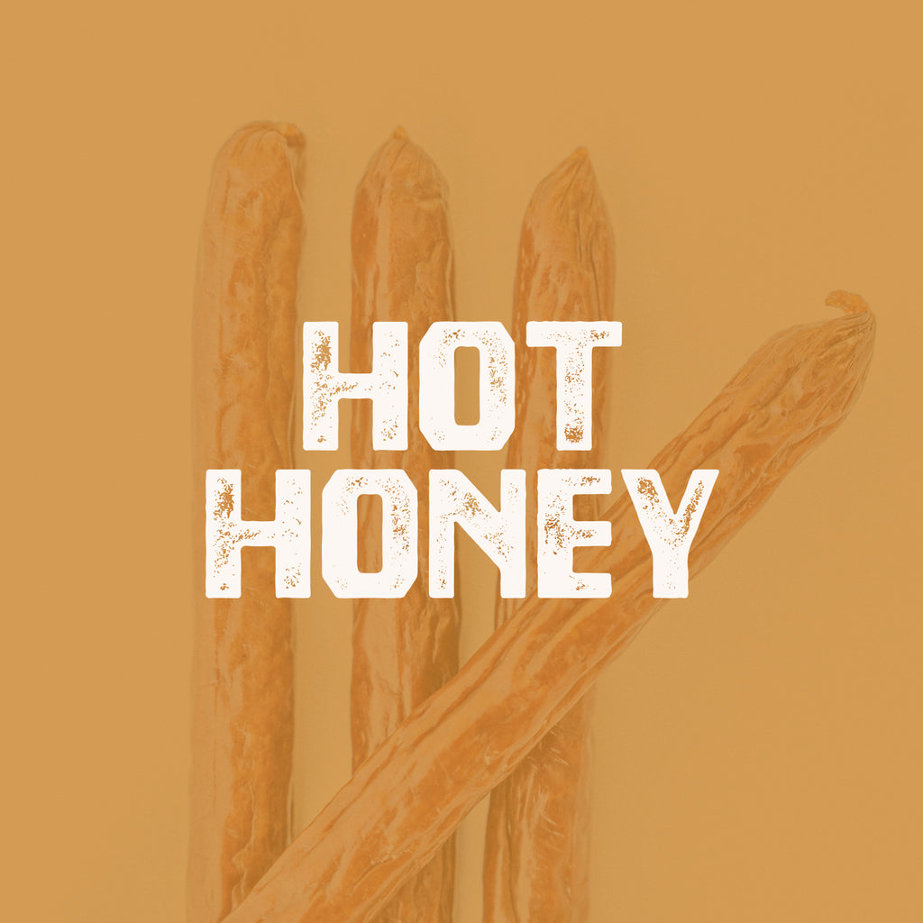 Hot Honey Beef Sticks